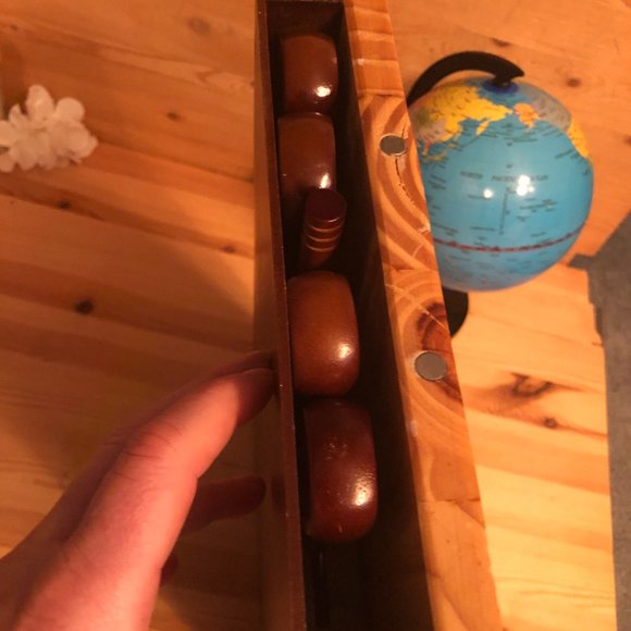 Cheese Board with Built-in Knives Storage for Spreaders, Wood Cutting Board - Picture 11 of 13